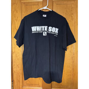 Jerzees Heavyweight Cotton White Sox Mens T-Shirt Large